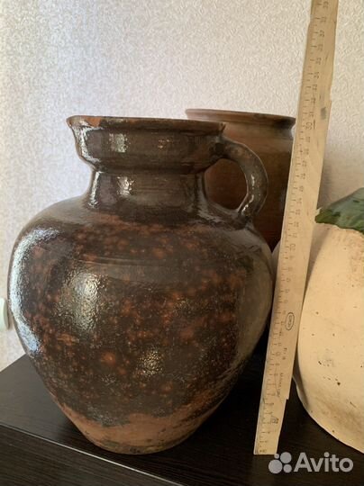 Глиняная крынка