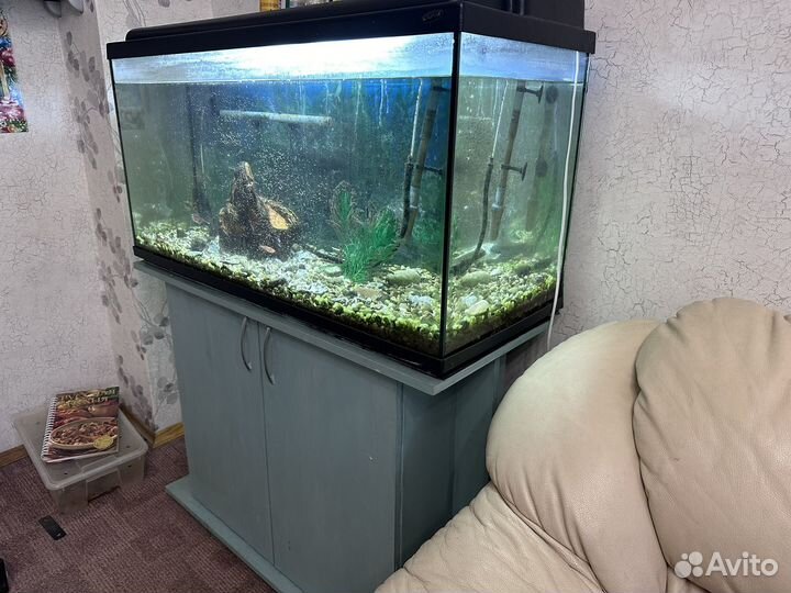 Аквариум с тумбой 200 литров