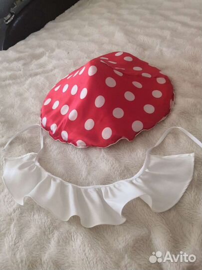 Шапка мухомор на утренник прокат