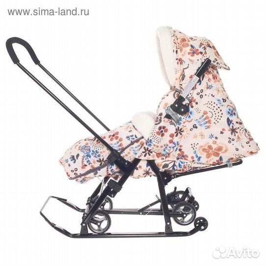 Санки коляска nika