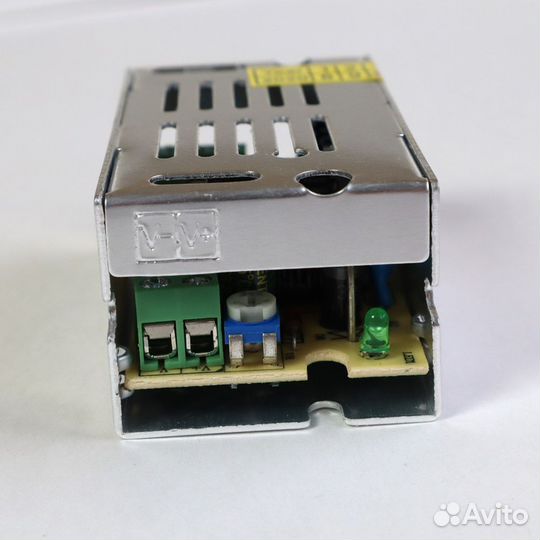 Блок питания 12 вольт 1.25А, 15 Ватт лед микро