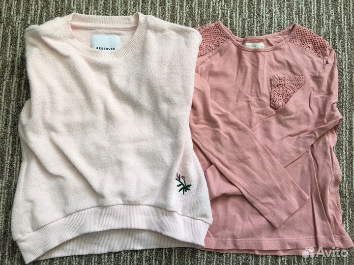 Одежда пакетом на лето на девочку 104-110