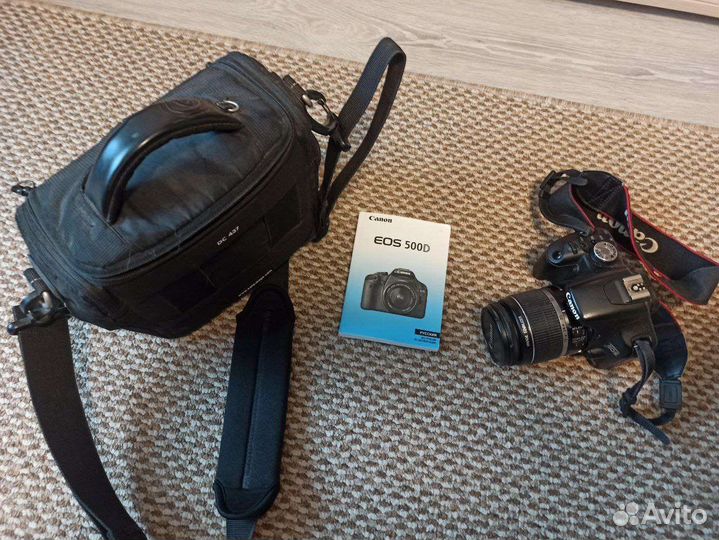 Зеркальный фотоаппарат canon eos 500D