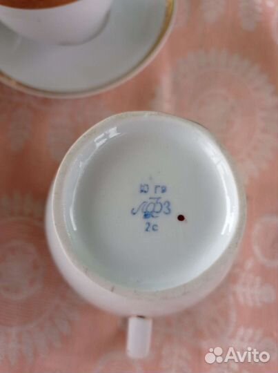 Чайный сервиз СССР лфз