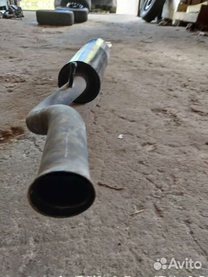 Прямоточный глушитель Гранта