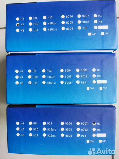 Автомобильные светодиодные лампы лед h7