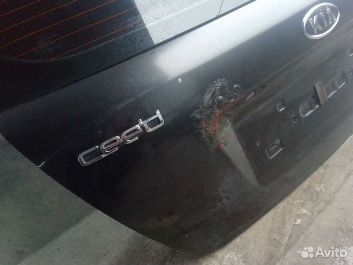 Крышка багажника Киа Сид 2007-2012г