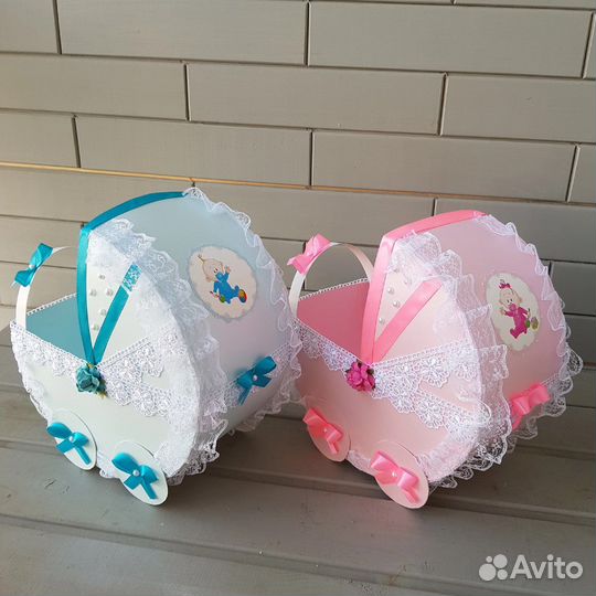 Свадебные коляски «На мальчика или девочку»