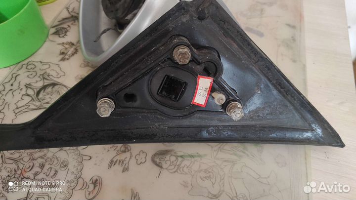 Зеркало правое киа оптима 2000 год