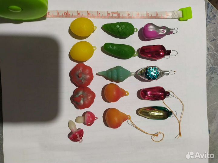 Елочные игрушки mini СССР