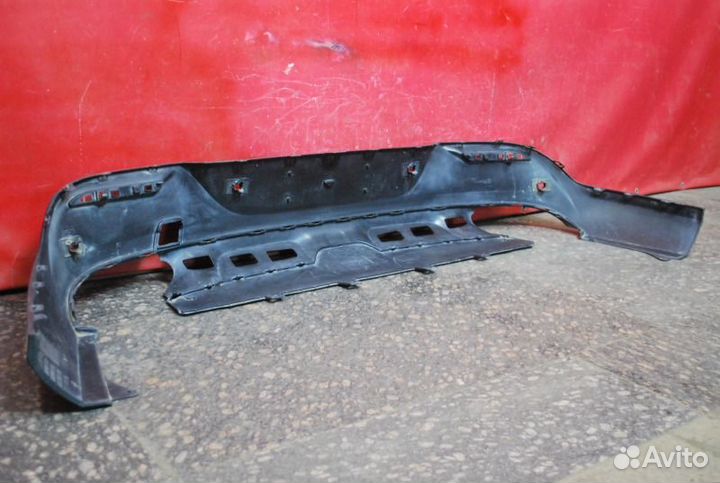 Юбка бампера задняя Mercedes Gle