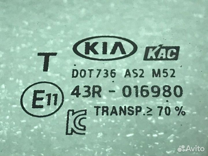 Форточка двери передняя левая Kia K5 DL3 G4NA 2021