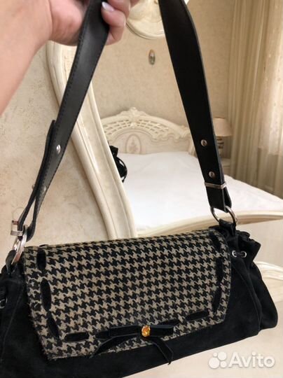 Сумка итальянская натуральная кожа и ботиночки