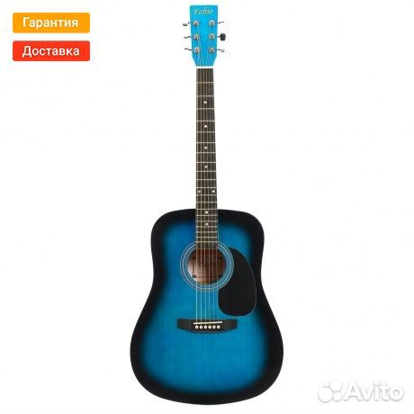 Гитара акустическая Fabio SA105 BLS синий