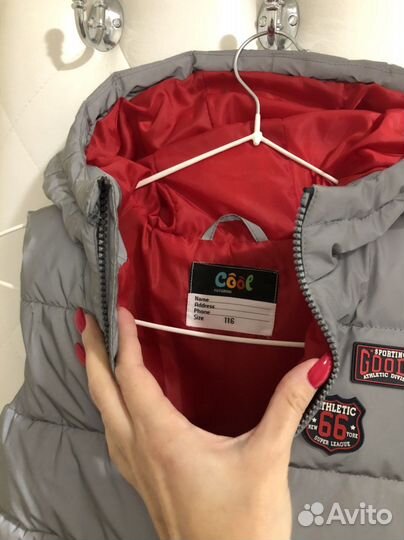 Жилетка детская светоотражающая 116