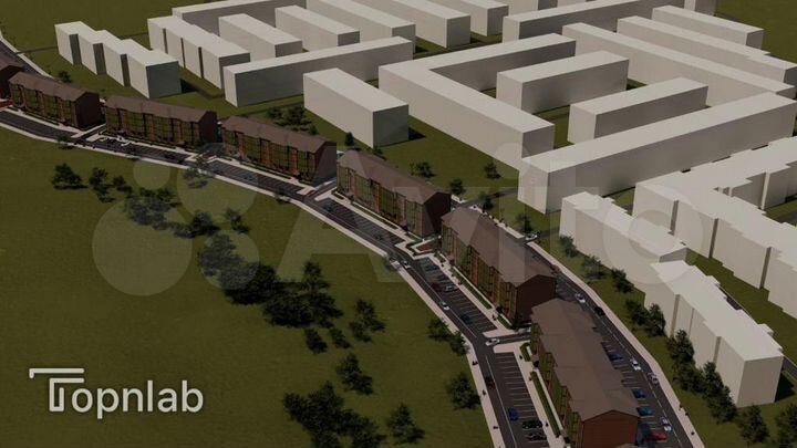 1-к. квартира, 44 м², 2/4 эт.