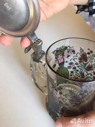 Пивная кружка Германия, винтаж, коллекционная