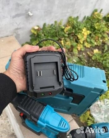 Makita 2 в 1 Перфоратор + Шуруповерт бесщеточный