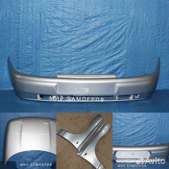 Бампер Ваз 2110 в цвет снежная королева 690