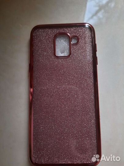 Мягкий чехол на Samsung Galaxy j6 цвет roze cold