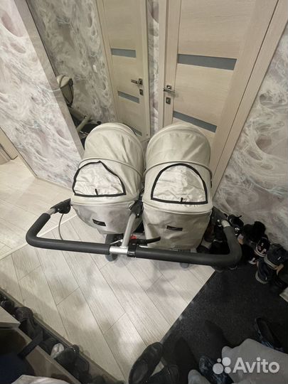 Коляска для двойни tfk 3в1