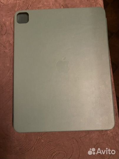 Чехол зеленый (темный лес) для iPad pro 12.9