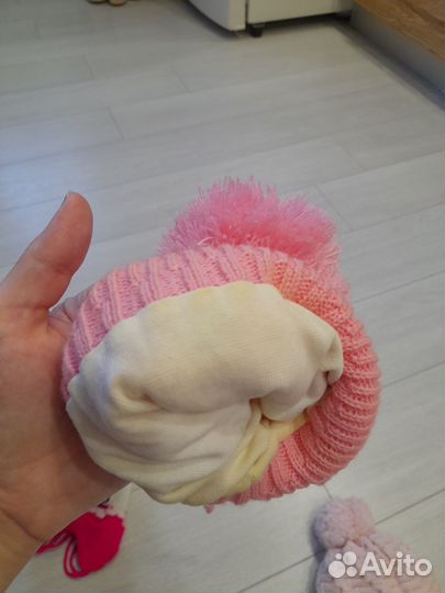 Шапки для девочки с 0-3 мес
