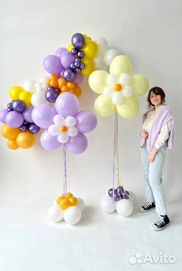 Оформление шарами мероприятий в школах и садах