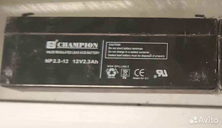 Аккумуляторы для ипб NP23-12 12V2.3Ah