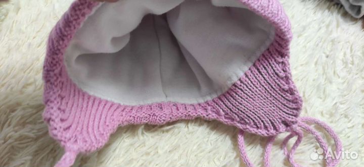 Шапка зимняя для девочки 46 48