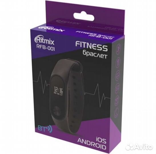Часы Фитнес браслет Ritmix RFB 001