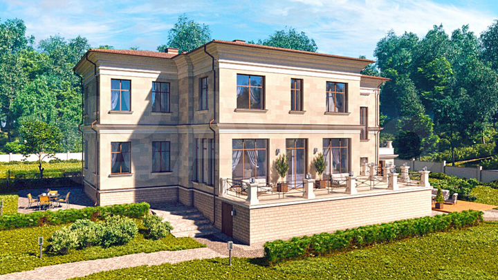 Дом 475 м² на участке 1 сот.