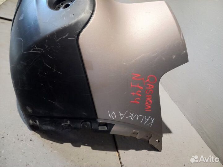 Бампер задний Nissan Qashqai 2010