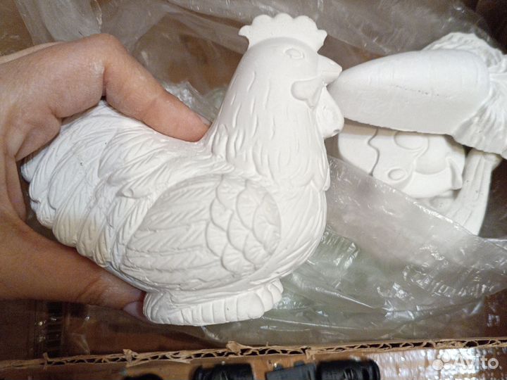 Гипсовые фигурки для раскрашивания брак