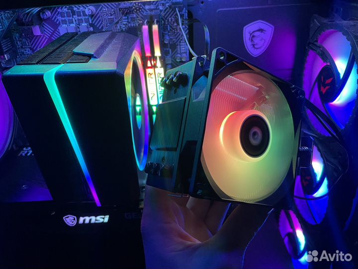 Башенный кулер ID-cooling на 3 теповые трубки