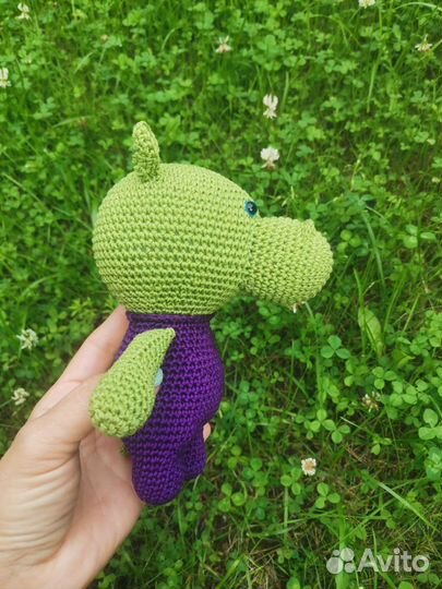 Игрушка бегемотик