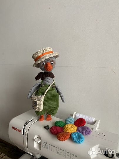 Вязаные игрушки ручной работы
