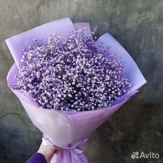 Букет из гипсофилы