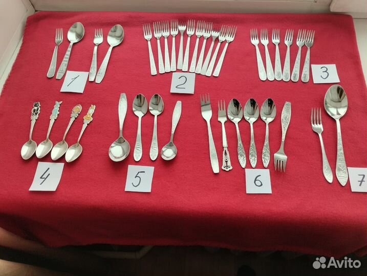 Вилки, ложки