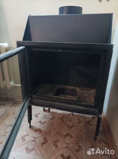 Камин встраиваемый сталь