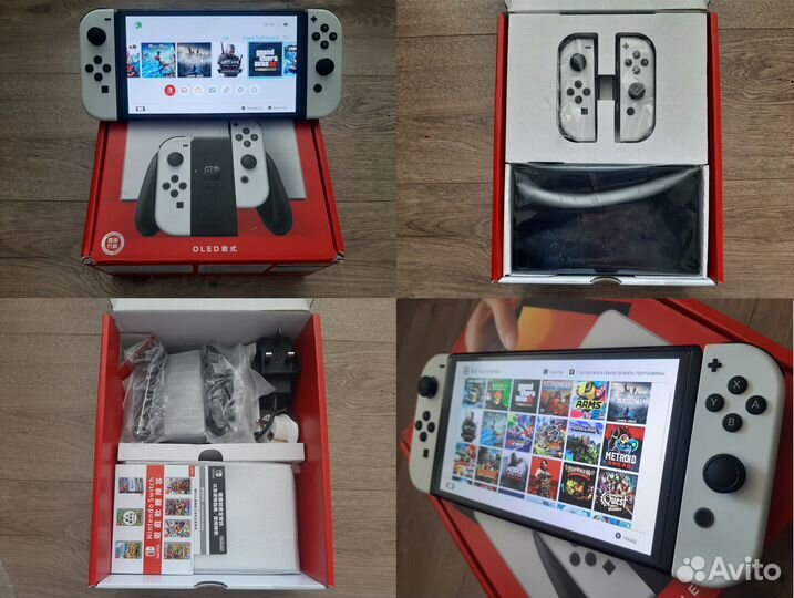 Nintendo Switch Oled + много игр