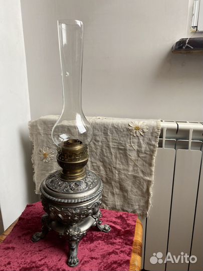 Керосиновая лампа антиквариат
