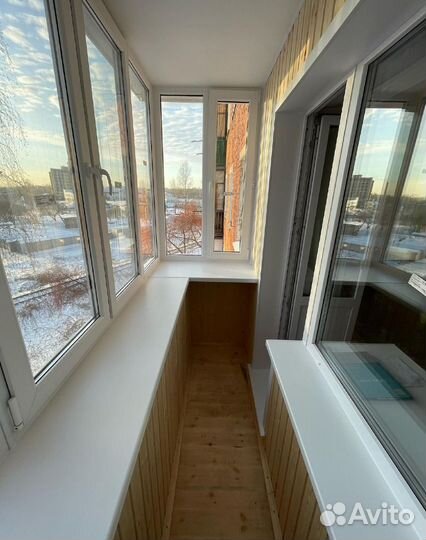 Остекленение балконов