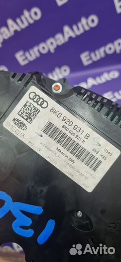 Панель приборов Audi A4 B8 cdnb 2012