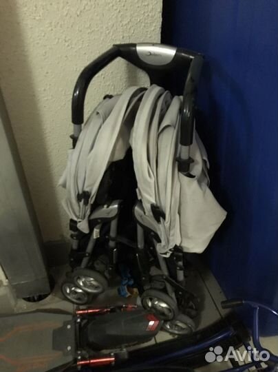 Детская коляска для двойни Жетем