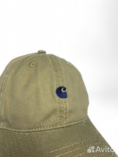 Кепка Carhartt мини-знак, бежевая потёртость