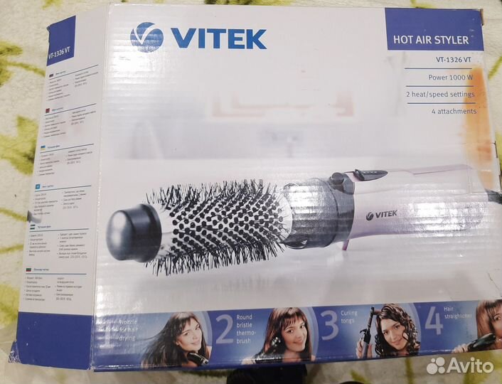 Фен щетка vitek-1326 VT Новая