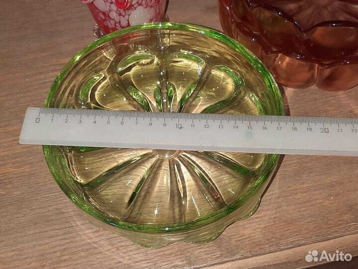 Салатники, конфетница, стекло,ссср