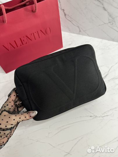 Косметичка Valentino черного цвета