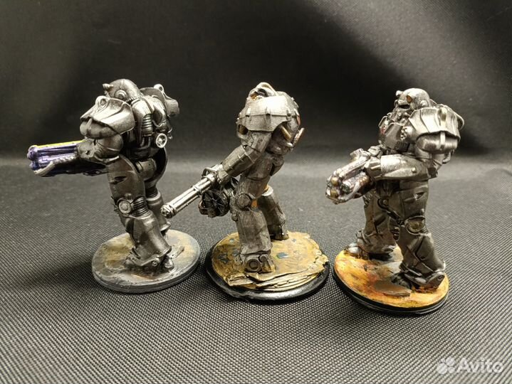 Фигурки по Фаллауту братство стали T60 и другие